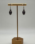 Bling Collection - Amethyst Designer Earrings - (Sterling)