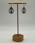 Bling Collection - Amethyst Designer Earrings - (Sterling)