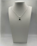Bling Collection - Emerald Dainty Necklace (Sterling)