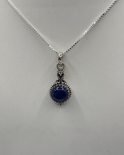 Bling Collection - Emerald Dainty Necklace (Sterling)