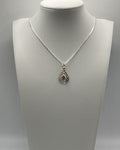 Bling Collection - Citrine Dainty Necklace (Sterling)