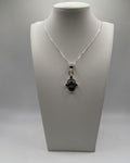 Bling Collection - Blue Topaz, Citrine, Garnet, Black Onyx Dainty Necklace (Sterling)