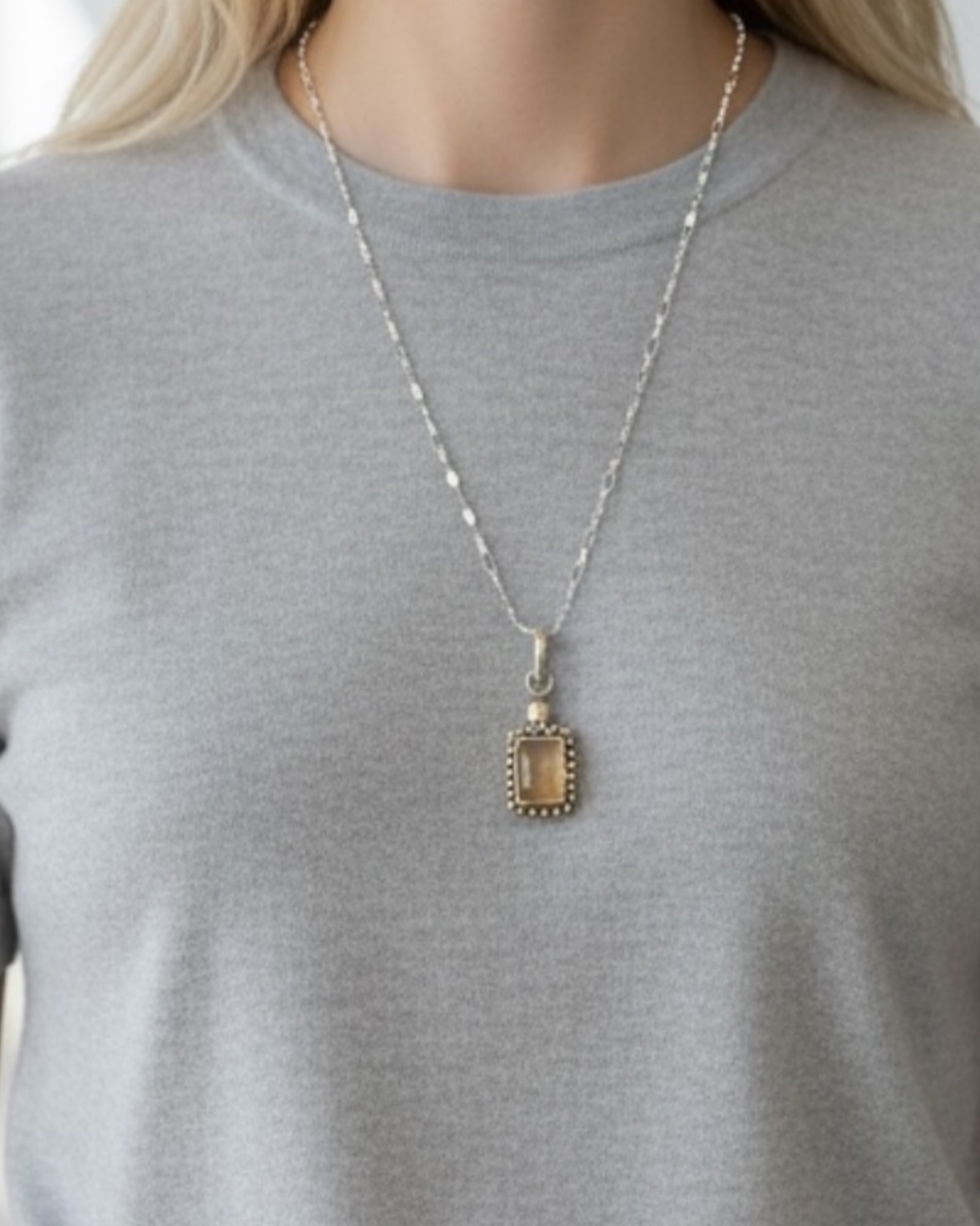 Moonstone Dainty Necklace