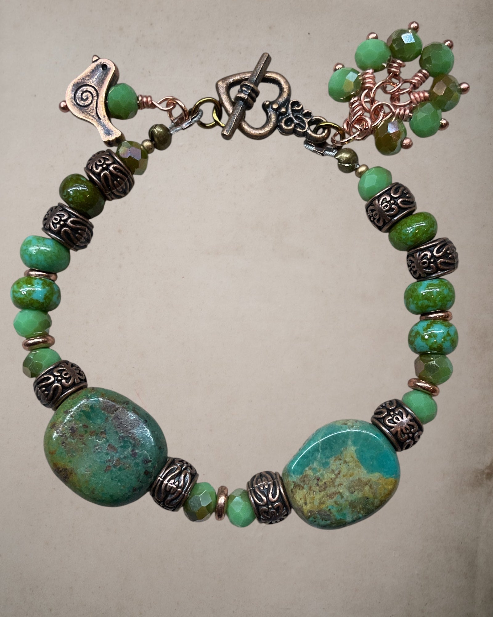 Chrysocolla Designer Bracelet