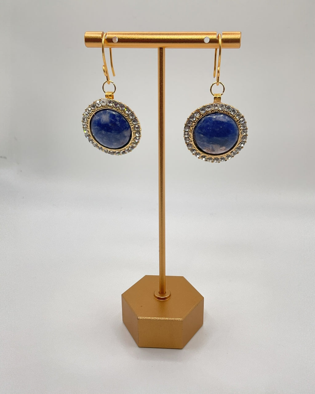 Sodalite Casual Vintage Earrings