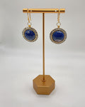 Sodalite Casual Vintage Earrings
