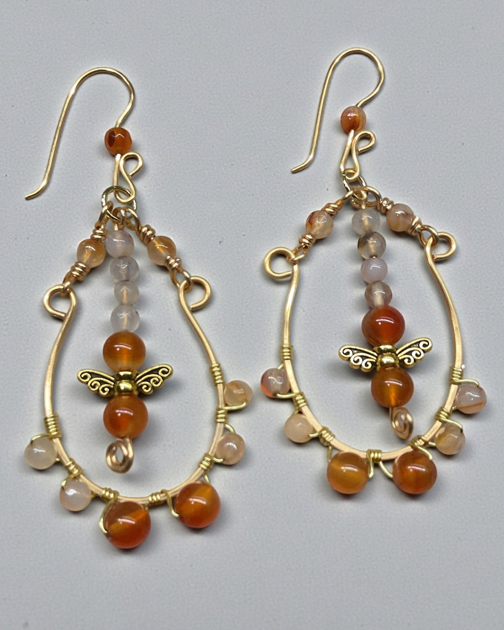 Carnelian Designer Earrings