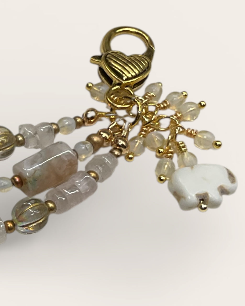 Citrine, Quartz & Agate Designer Bracelet