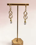 Rose Quartz Designer Earrings