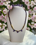 2-Piece Amethyst & Crystals Jewelry Set