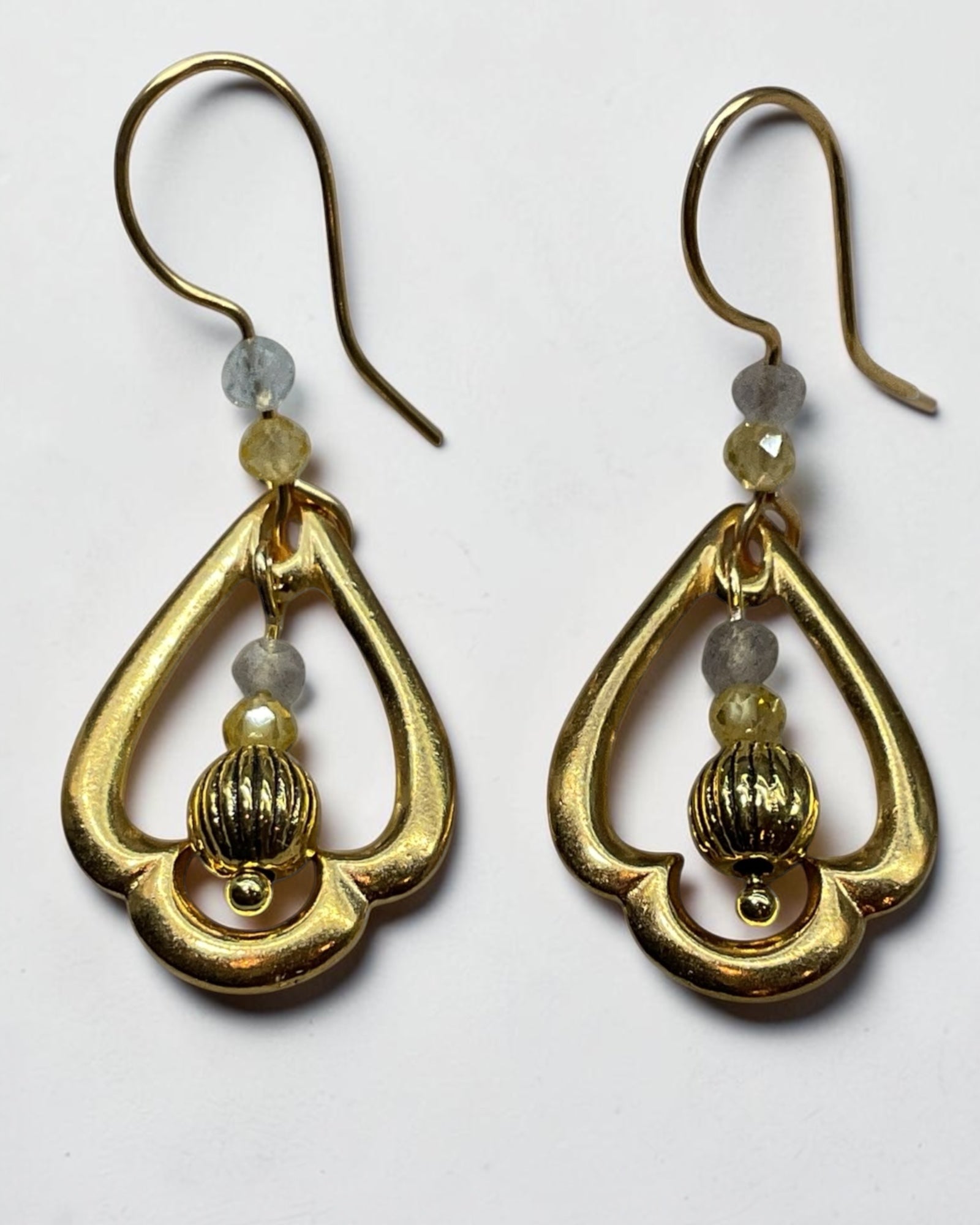 Czech Glass & Coin Bead 2-Piece Jewelry Set