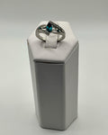 Blue Topaz Marquises Ring - Estate Sale (Great Condition)
