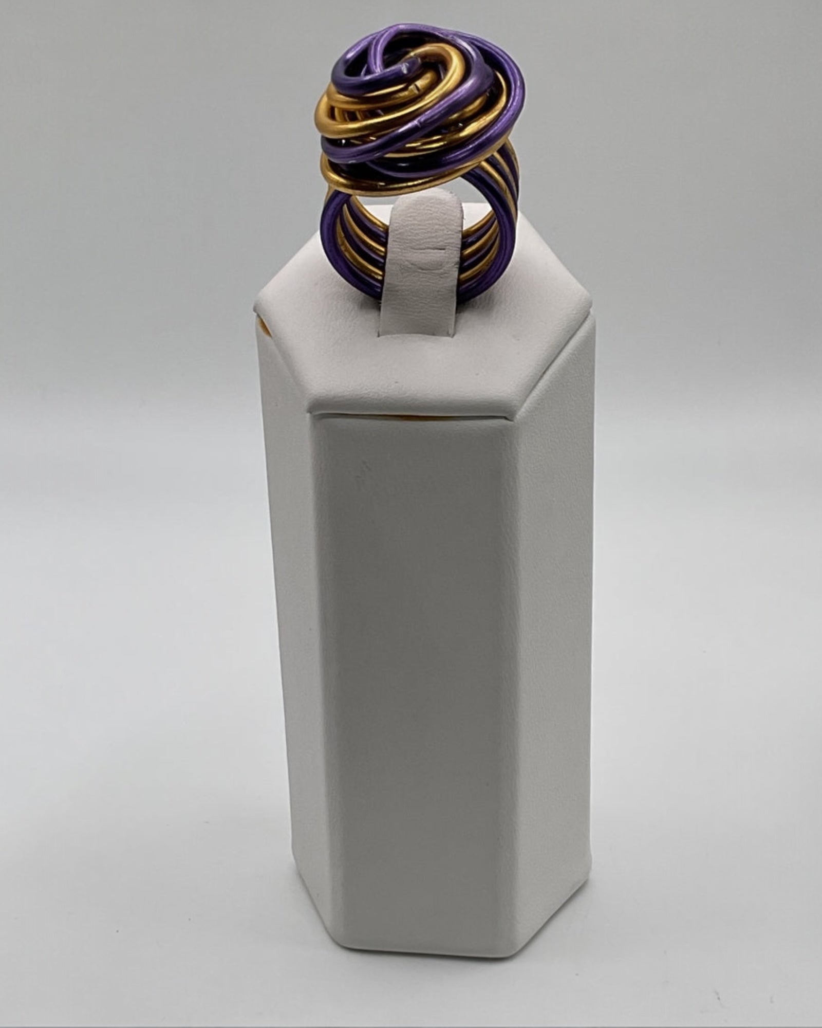 Aluminum Wire Wrapped Ring - Estate Sale (Great Condition)