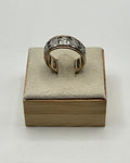 Vintage 10K Gold Filled & Sterling Vargas Filagree Ring - Estate Sale (Great Condition)